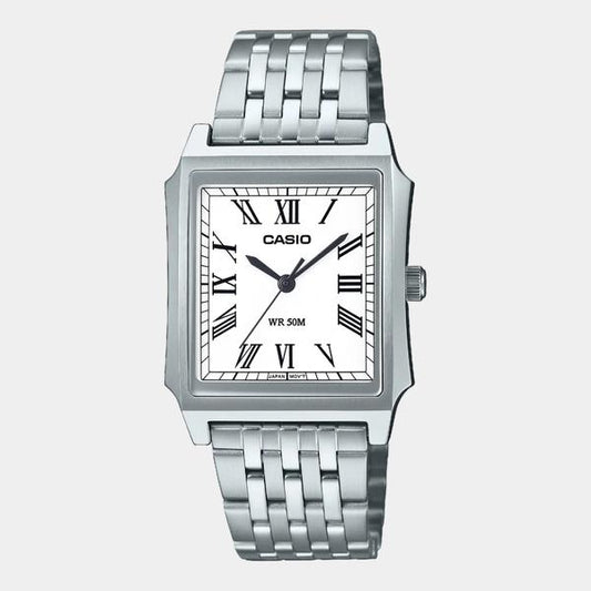Casio Vintage Collection Analog Watch MTPB190D-7BV Silver - White-Black Sheep Skate Shop