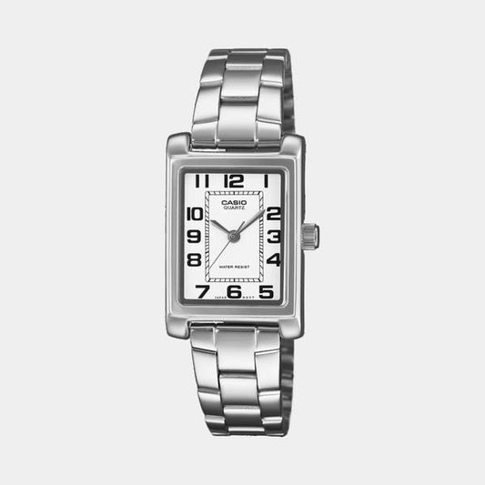 Casio Vintage Collection Analog Watch Small LTP1234PDC-7 Silver - White-Black Sheep Skate Shop