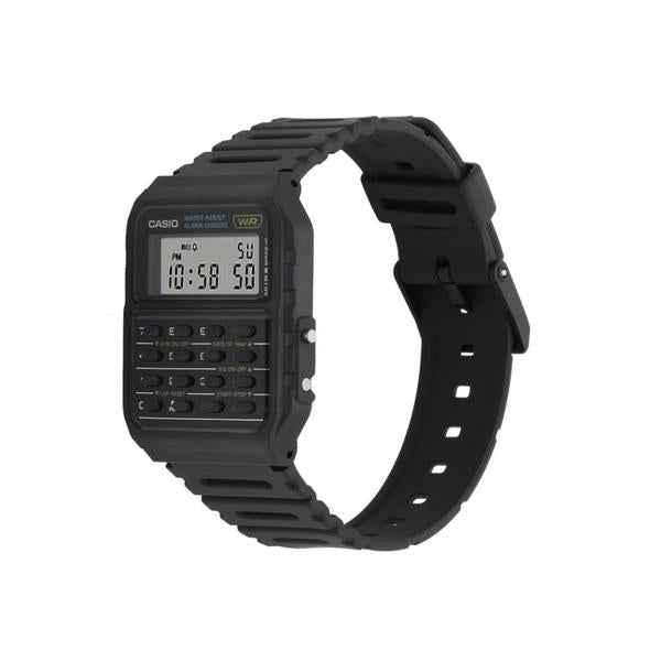 Casio Vintage Collection Digital Data Bank Watch CA53W-1 Black-Black Sheep Skate Shop