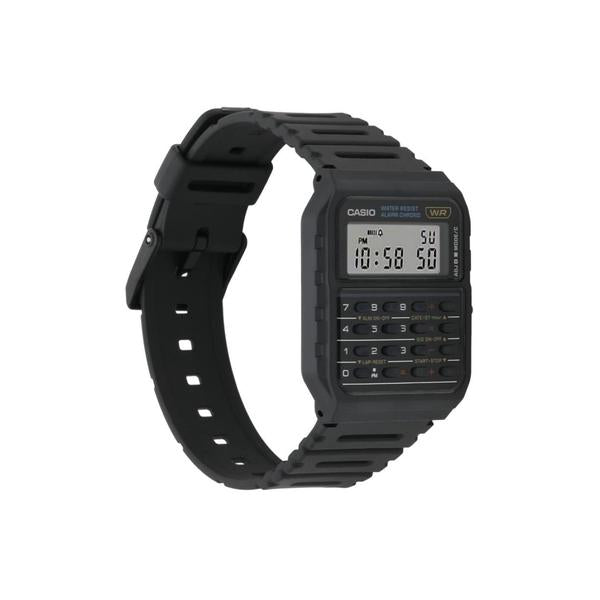 Casio Vintage Collection Digital Data Bank Watch CA53W-1 Black-Black Sheep Skate Shop