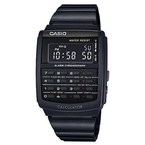 Casio Vintage Collection Digital Watch CA506B-1AVT Black-Black Sheep Skate Shop