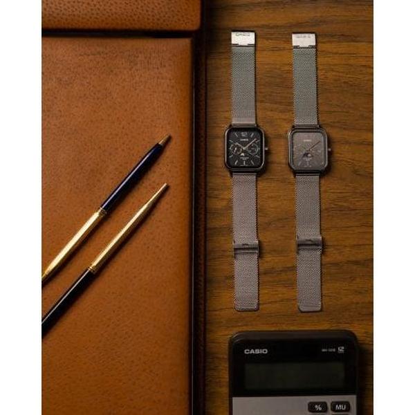 Casio Vintage Collection Standard Watch MTPM305MC-8AV Silver-Black Sheep Skate Shop