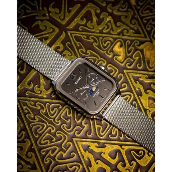 Casio Vintage Collection Standard Watch MTPM305MC-8AV Silver-Black Sheep Skate Shop