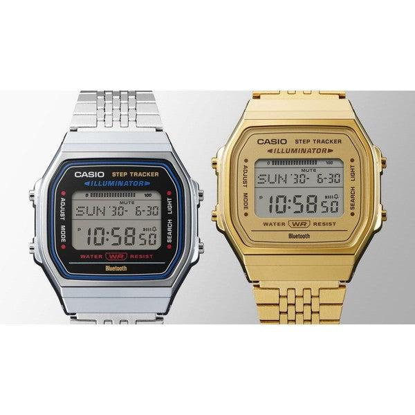 Casio Vintage Digital Watch ABL100WE-1AVT Silver-Black Sheep Skate Shop