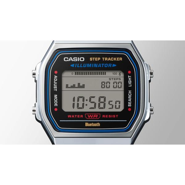 Casio Vintage Digital Watch ABL100WE-2A Silver - Blue-Black Sheep Skate Shop