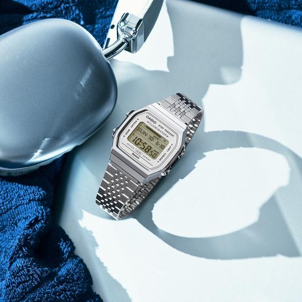 Casio Vintage Digital Watch ABL100WE-7A Silver - Grey-Black Sheep Skate Shop