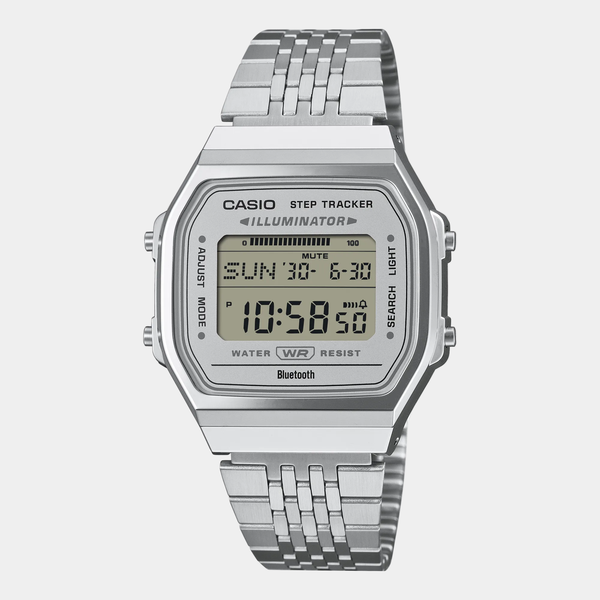 Casio Vintage Digital Watch ABL100WE-7A Silver - Grey-Black Sheep Skate Shop
