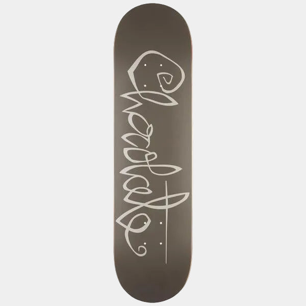 Chocolate Skateboards Jordan Trahan OG Script Deck 8.125"-Black Sheep Skate Shop