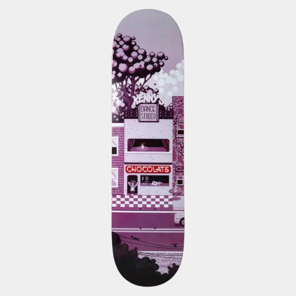 Chocolate Skateboards Kenny Anderson Pixel City Deck 8.25"-Black Sheep Skate Shop