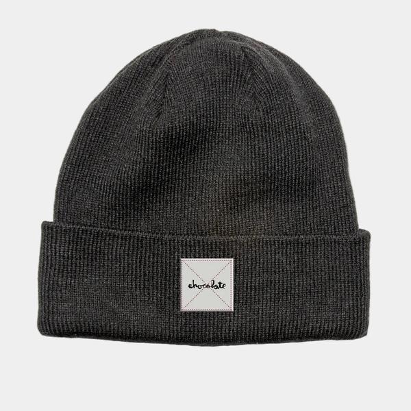 Chocolate Skateboards Reflective Label Work Beanie Black-Black Sheep Skate Shop