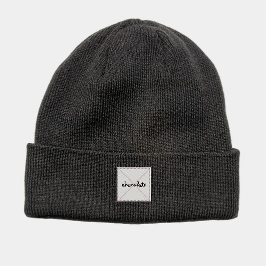 Chocolate Skateboards Reflective Label Work Beanie Black-Black Sheep Skate Shop