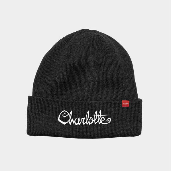 Chocolate Skateboards x Black Sheep "Flip The Script" Charlotte Beanie Black-Black Sheep Skate Shop