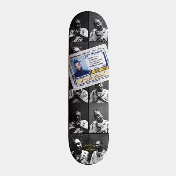 Color Bars x Ol' Dirty Bastard ODB ID Card Skateboard Deck 8.25"-Black Sheep Skate Shop