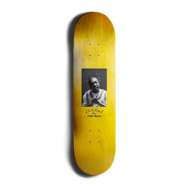 Color Bars x Ol' Dirty Bastard ODB P.E.A.C.E. Skateboard Deck 8.25"-Black Sheep Skate Shop