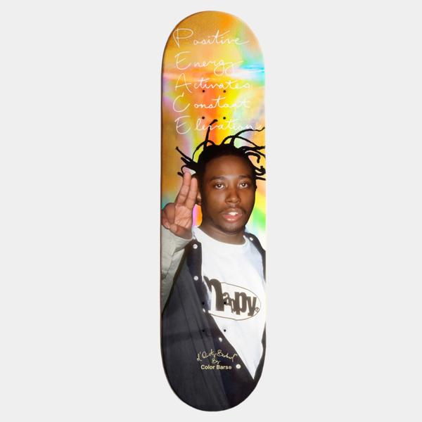 Color Bars x Ol' Dirty Bastard ODB P.E.A.C.E. Skateboard Deck 8.25"-Black Sheep Skate Shop
