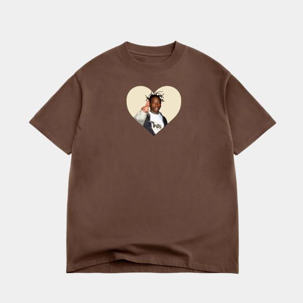 Color Bars x Ol' Dirty Bastard ODB P.E.A.C.E. T-Shirt Chocolate Brown-Black Sheep Skate Shop