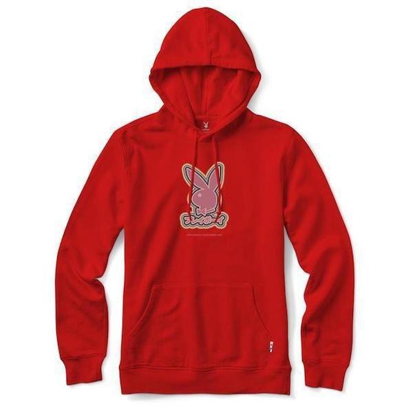 Color Bars x Playboy Tokyo Rabbit Head Hoody Red-Black Sheep Skate Shop