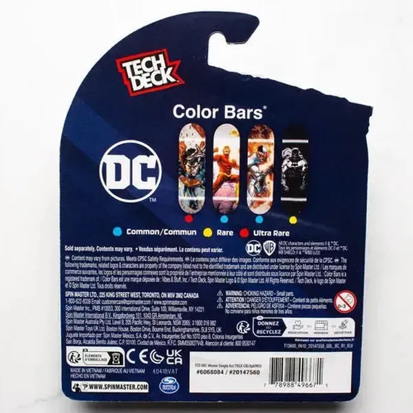 Color Bars x Tech Deck DC Comics The Flash Fingerboard-Black Sheep Skate Shop