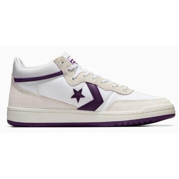 Converse CONS Fastbreak Pro Mid White - Vaporous Gray - Purple-Black Sheep Skate Shop