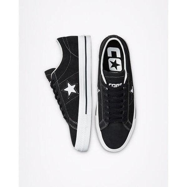 Converse black mono one star ox suede trainers best sale