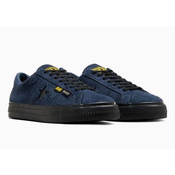 Converse CONS x IRAK One Star Pro Ox Gore-Tex Navy - Black - Vibrant Yellow-Black Sheep Skate Shop