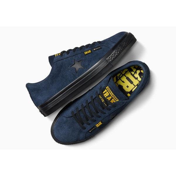 Converse Cons x Irak One Star Pro Ox GORE TEX Navy Black Vibrant Yellow 11