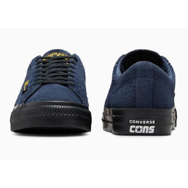 Converse CONS x IRAK One Star Pro Ox Gore-Tex Navy - Black - Vibrant Yellow-Black Sheep Skate Shop