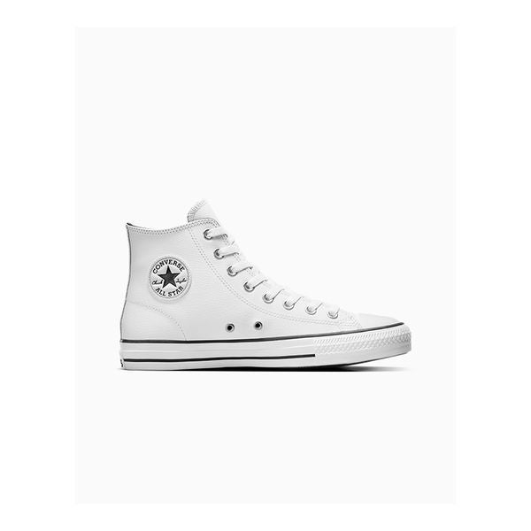 Converse CTAS Pro Hi Leather White - White - Black-Black Sheep Skate Shop