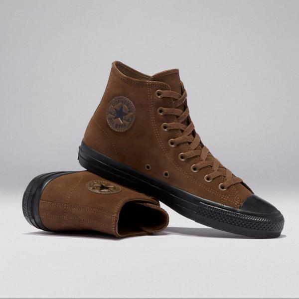 Converse Cons Chuck Taylor All Star Pro Hi Suede Grounded - Black - Grounded-Black Sheep Skate Shop