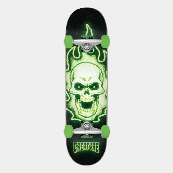 Creature Bonehead Glitch Full Skateboard Complete 8.0"-Black Sheep Skate Shop