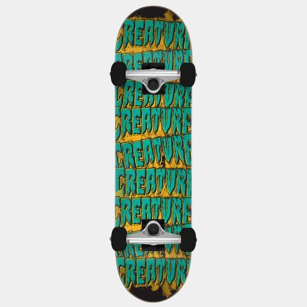 Creature Skateboards Logo Spill Mini Complete 7.75"-Black Sheep Skate Shop