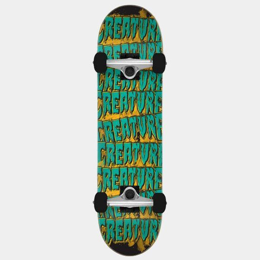 Creature Skateboards Logo Spill Mini Complete 7.75"-Black Sheep Skate Shop
