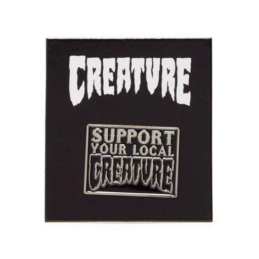 Creature Skateboards Support Your Local Lapel Pin-Black Sheep Skate Shop