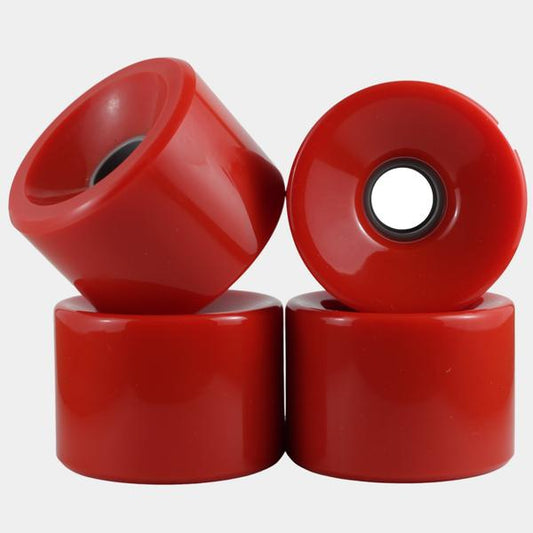 Cruiser Longboard Wheels 78a 65mm Red-Black Sheep Skate Shop