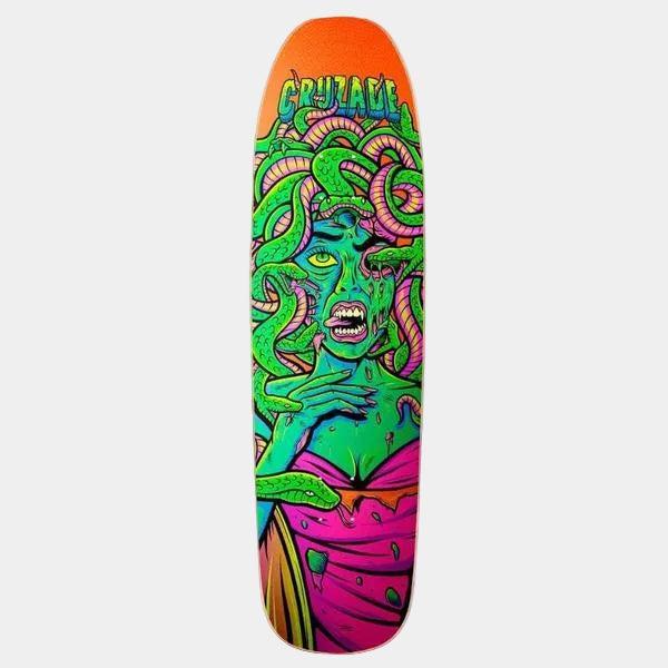 Cruzade Skateboards Medusa Deck 8.875"-Black Sheep Skate Shop