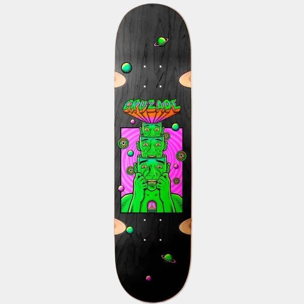 Cruzade Skateboards Overthinking Deck 8.5"-Black Sheep Skate Shop