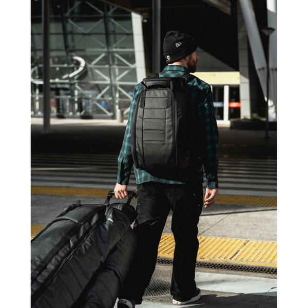 DB Journey Hugger Backpack 30L Reflective Black-Black Sheep Skate Shop