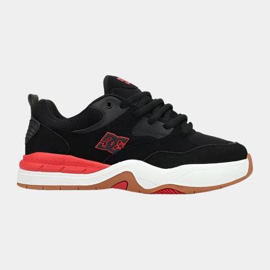 DC Shoes Ascend S Skate Shoes Black - Black - Red-Black Sheep Skate Shop