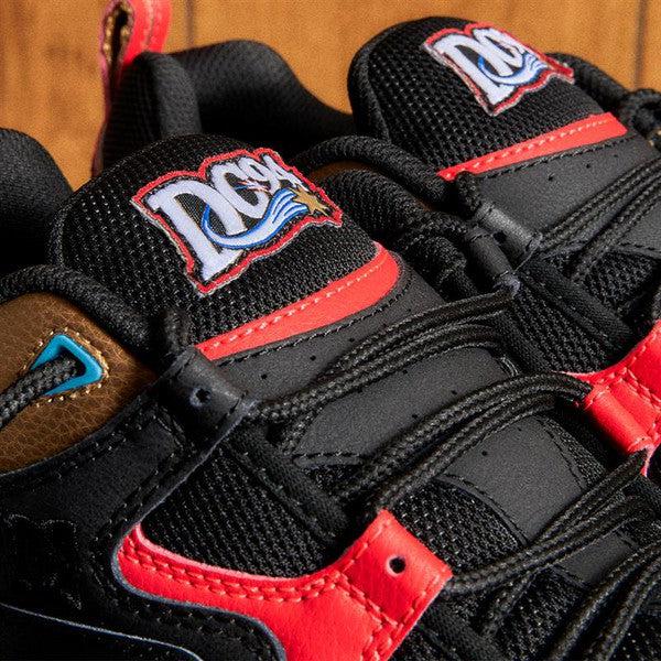 DC Truth OG Shoes Black Red Blue