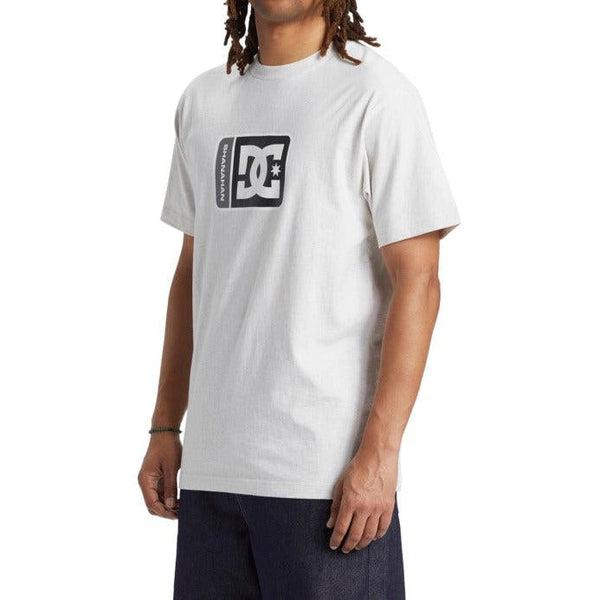 DC Shoes John Shanahan JS1 Pro Tee Natural Heather Black Sheep