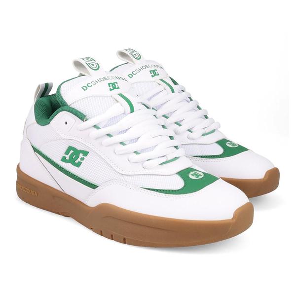 DC Shoes John Shanahan JS2 Pro White - Green - Gum-Black Sheep Skate Shop