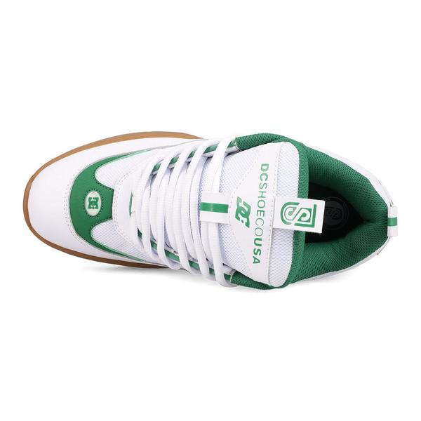 DC Shoes John Shanahan JS2 Pro White - Green - Gum-Black Sheep Skate Shop