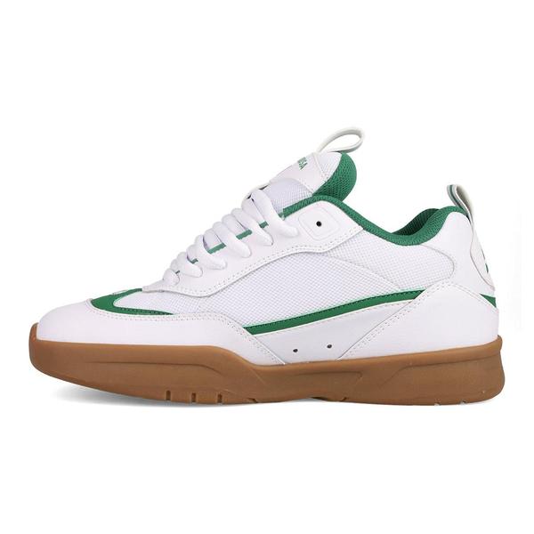 DC Shoes John Shanahan JS2 Pro White - Green - Gum-Black Sheep Skate Shop