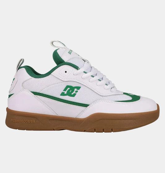 DC Shoes John Shanahan JS2 Pro White - Green - Gum-Black Sheep Skate Shop