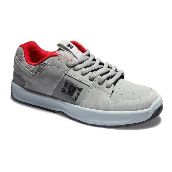 DC Shoes Lynx Zero Skate Shoe Grey - Red-Black Sheep Skate Shop