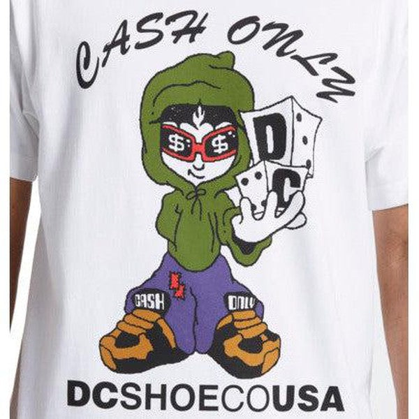 DC Shoes x Cash Only Limited T-Shirt White-Black Sheep Skate Shop