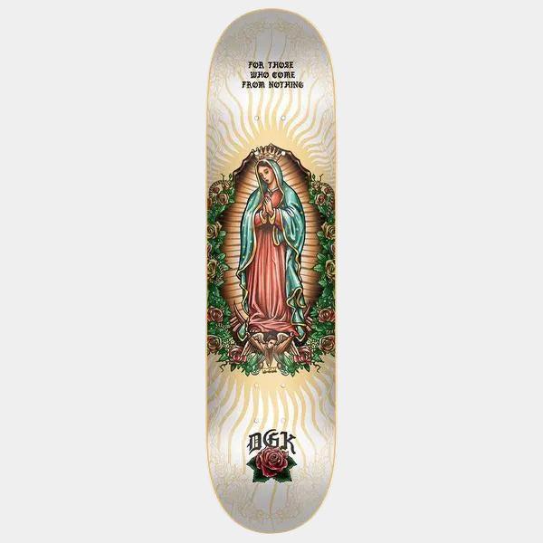 DGK Skateboards Guadalupe Ultraviolet UV Color Change Deck 8.25"-Black Sheep Skate Shop