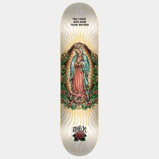 DGK Skateboards Guadalupe Ultraviolet UV Color Change Deck 8.25"-Black Sheep Skate Shop