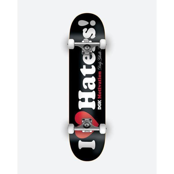 DGK Skateboards Haters Complete 8.38" Black-Black Sheep Skate Shop