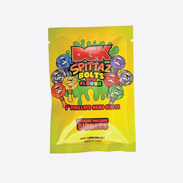 DGK Skateboards Spittaz Colored Hardware 1.0" Phillips Bolts-Black Sheep Skate Shop